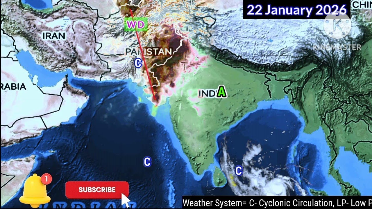 @JMPWeatherRainnews Next 25 Days Weather System Map Forecàst South Asia. 