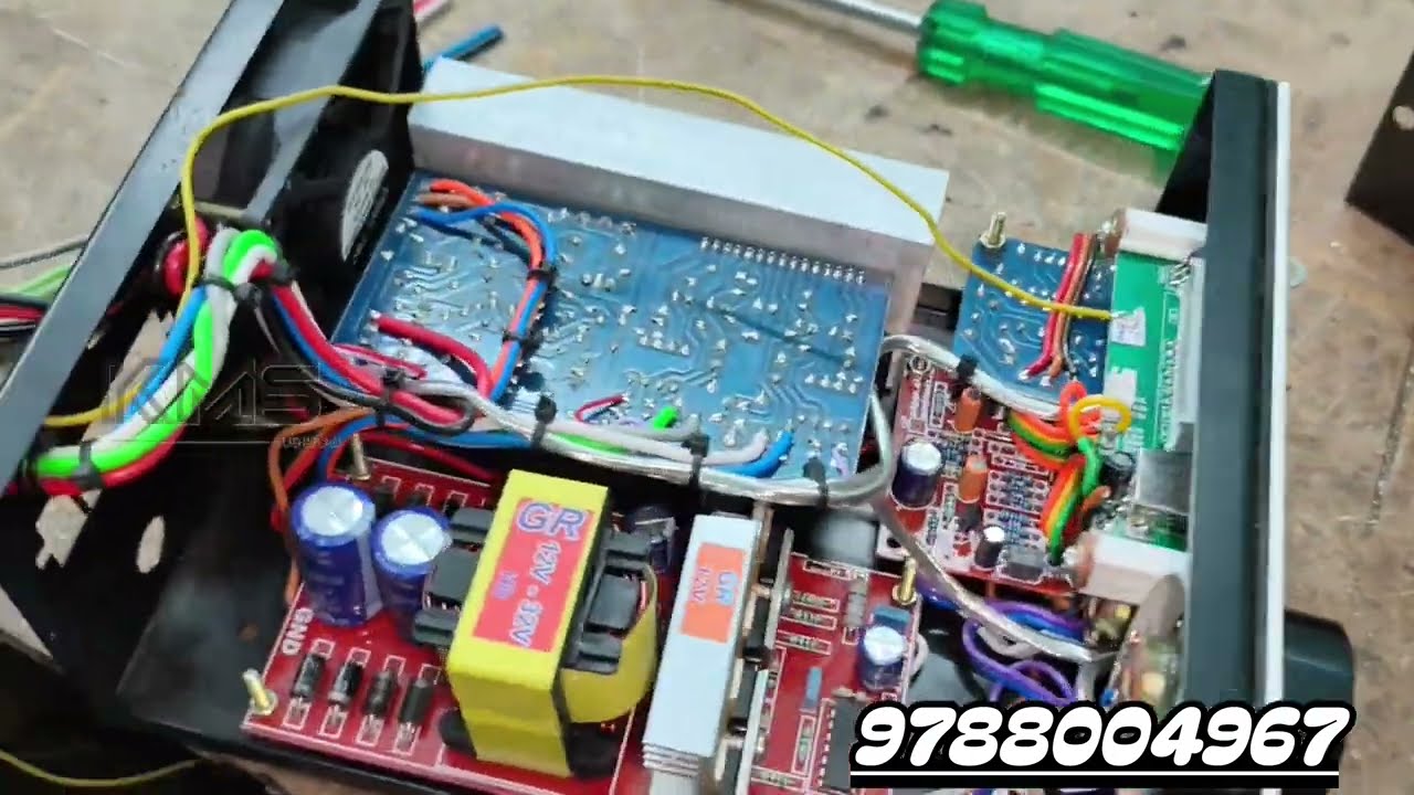 HOW TO MAKE TRACTOR 2.1 AMPLIFIER DETAILED VIDEO