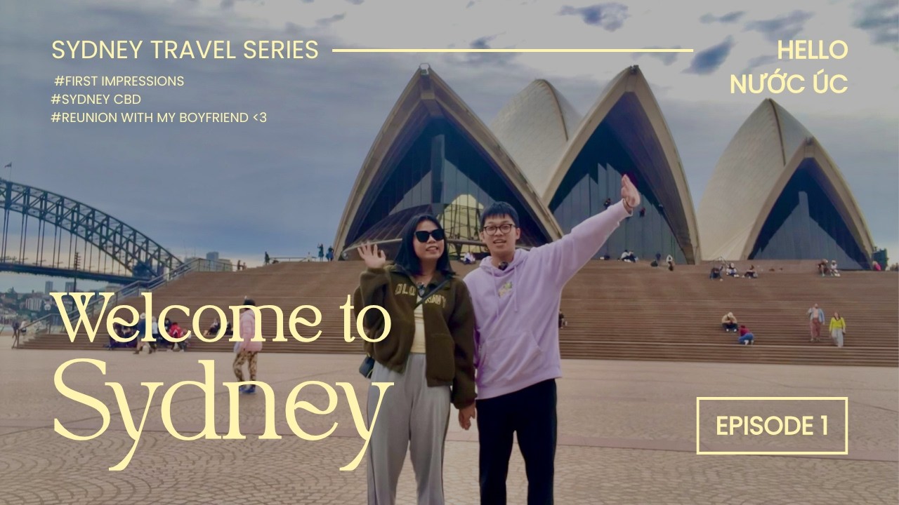 ♡ first time in SYDNEY ♡ review tàu điện Sydney 🚃 và 