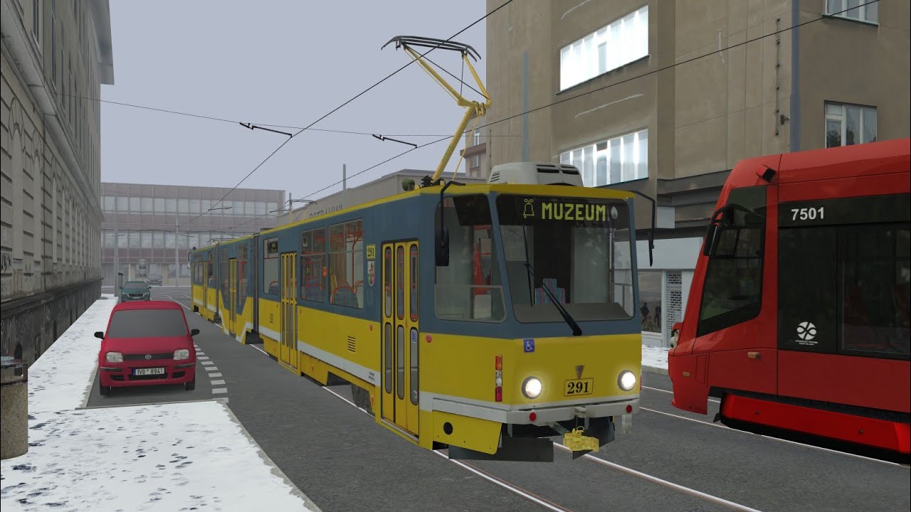 Simt Simulator 1.8.101 - Linia Q - Tatra KT8D5R.N2P