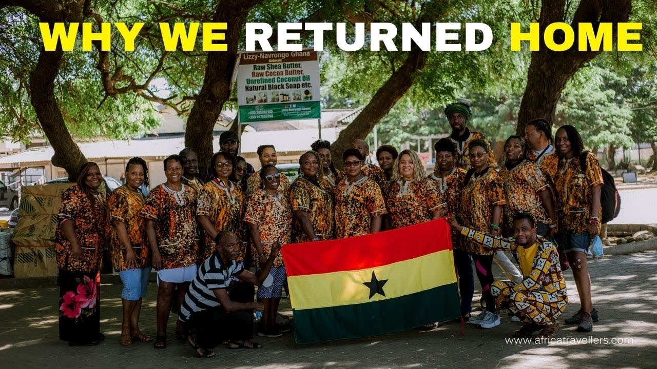 2022 We packed all our stuff and went to the montherland ! Ghana