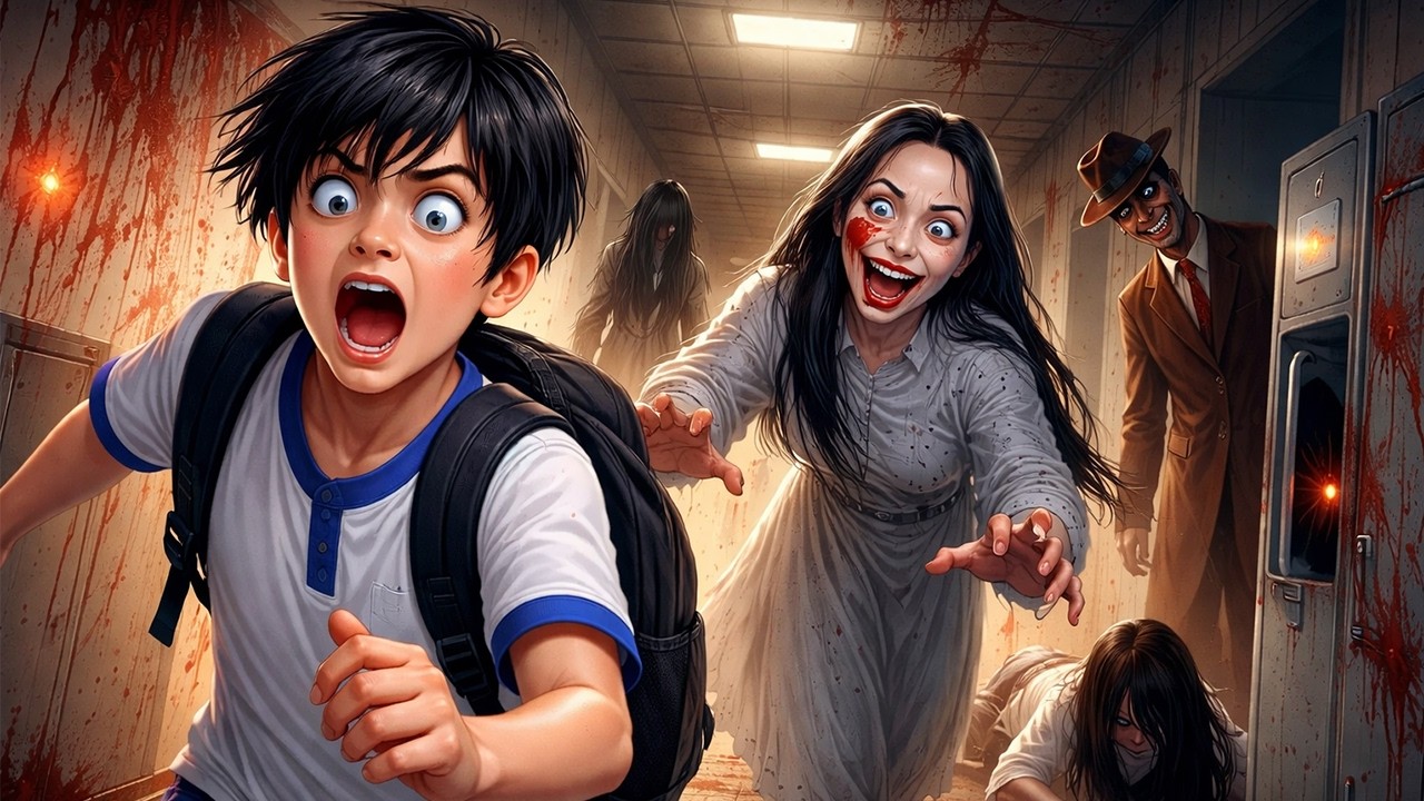 СДАЮ ЖУТКИЙ ЭКЗАМЕН В ЯПОНСКОЙ ШКОЛЕ! ЧТОБЫ ВЫЖИТЬ! NO.8 High School