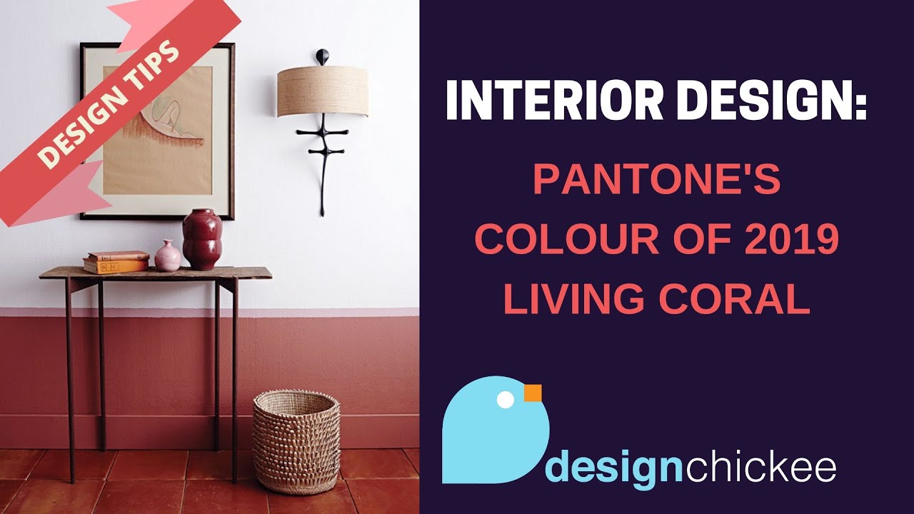 Interior Design Tips: Pantone's Living Coral - Color of the Year 2019
