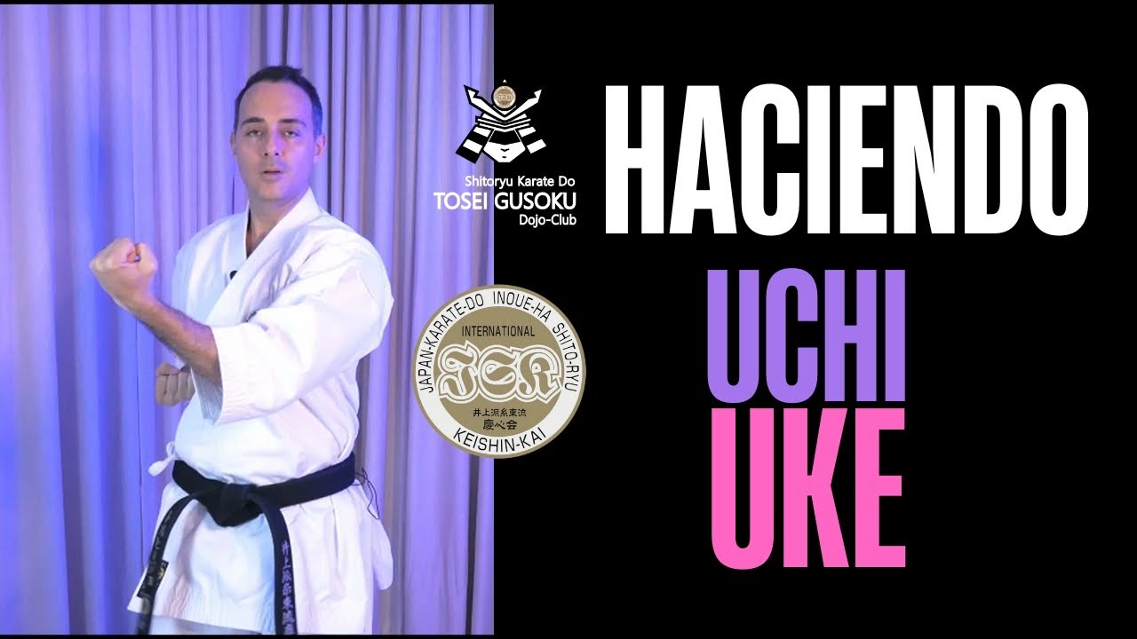Haciendo un Uchi Uke de Shito Ryu Inoue Ha Tutorial