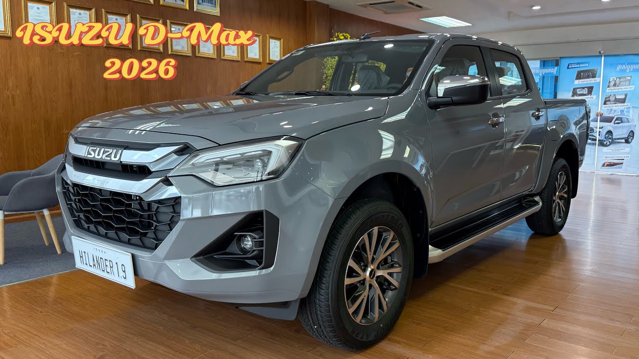 All-New 2026 ISUZU D-MAX V-Cross 4x4 Super Performance Off-Road Pickup Beast