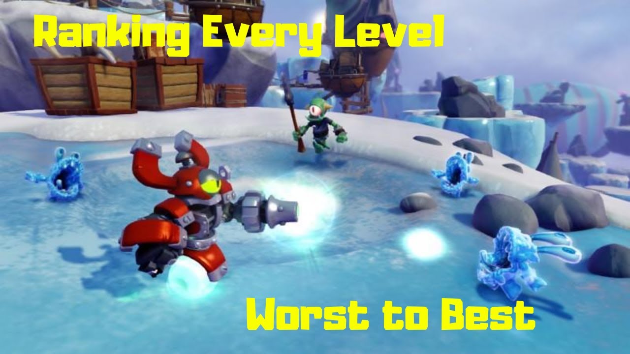 Рейтинг всех уровней в Skylanders Swap Force от худшего к лучшему