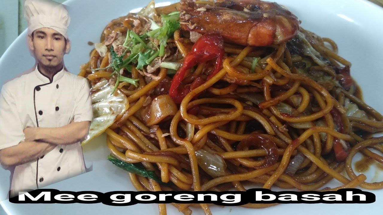 Cara buat Mee goreng basah ala Thai || Rizal tomyam