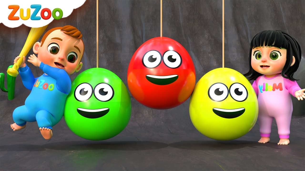 Explora Coloridos Huevos Sorpresa | Canciones Infantiles | ZuZoo en Espa&ntilde;ol