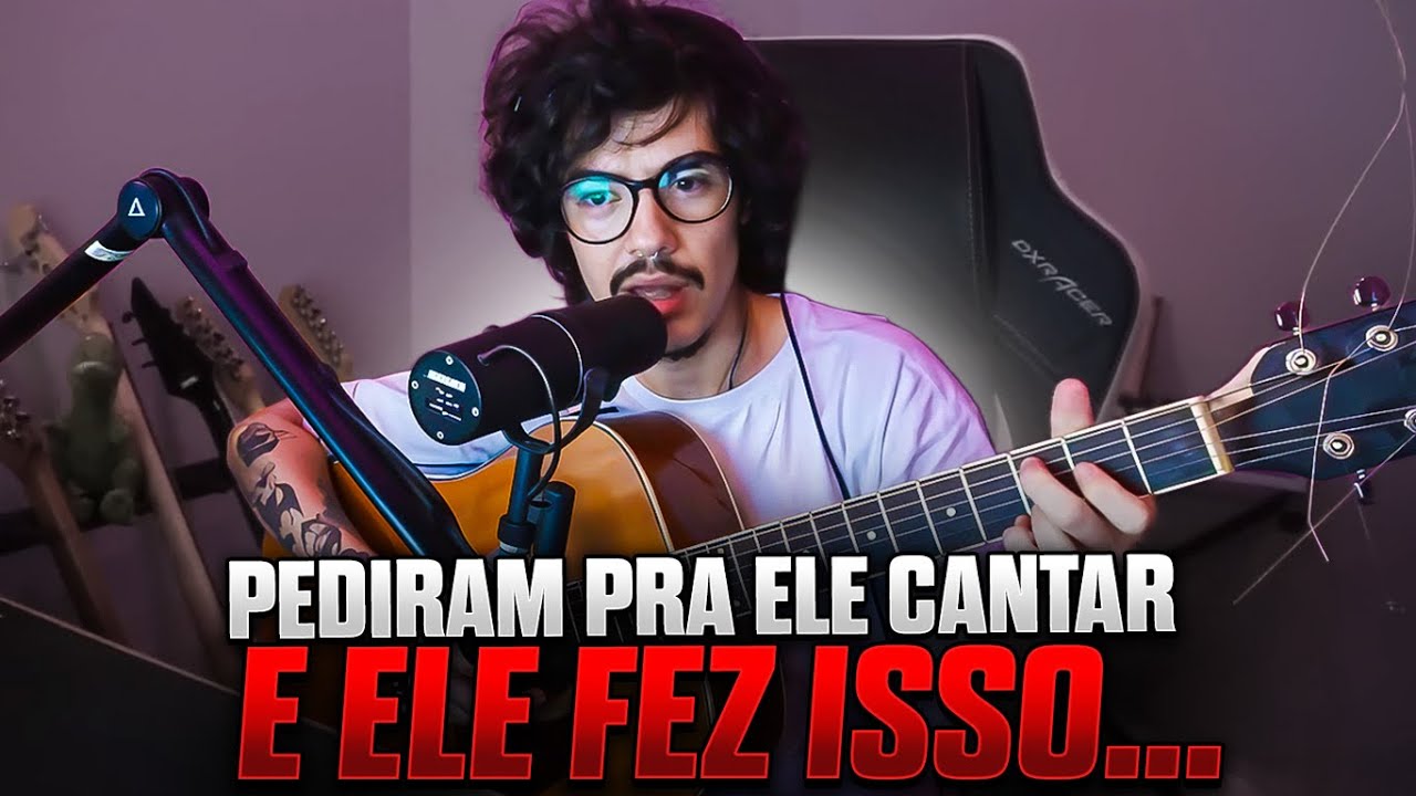 PEDIRAM PRO ZERO CANTAR E ELE FEZ ISSO...(manda muito!)
