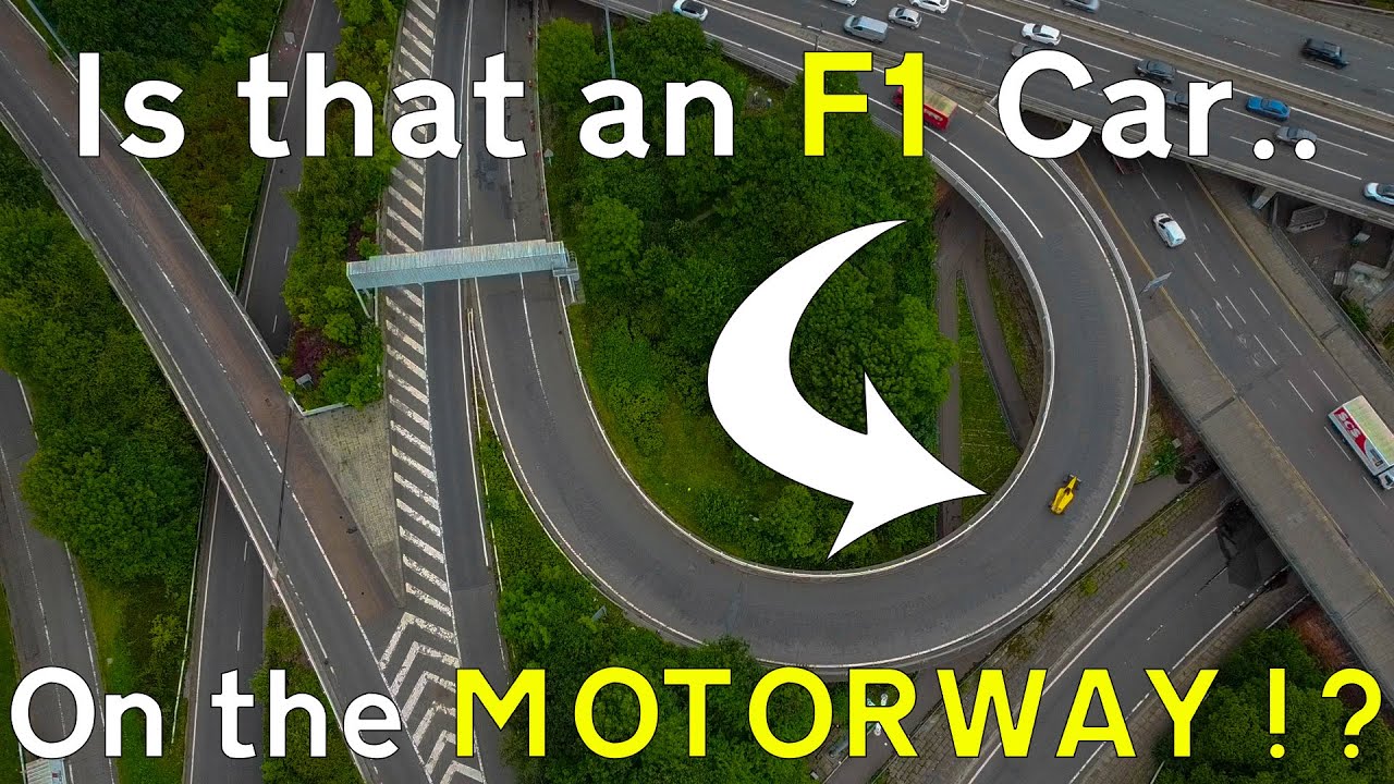 Is That An F1 Car On The Motorway!?  What's The Deal....