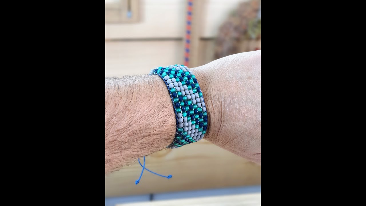 Iniciando Pulseira de Miçangas no Tear