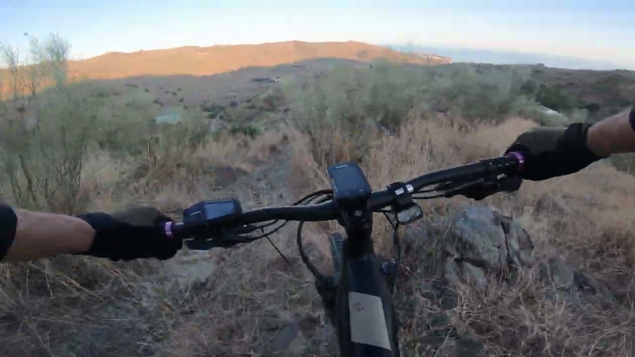 Bajada sendero Extem - MTB