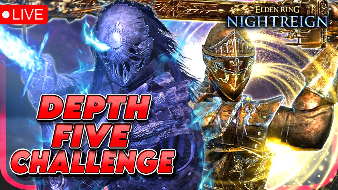 DEPTH 5 9999&rarr; - RANKED SOLO QUEUE FLAWLESS CHALLENGE 」2874 WINS | Elden Ring Nightreign