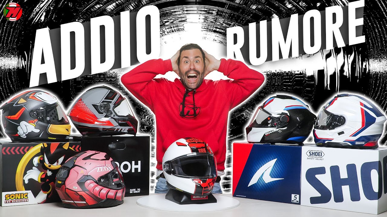 TOP 5 MIGLIORI CASCHI MOTO SILENZIOSI per NAKED 2025 🔇🚨