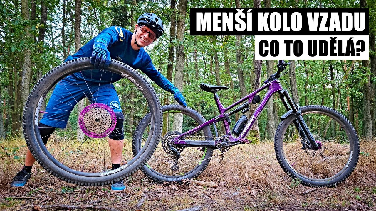 Udělal jsem MULLET BIKE: Jak moc se projeví menší zadní kolo?