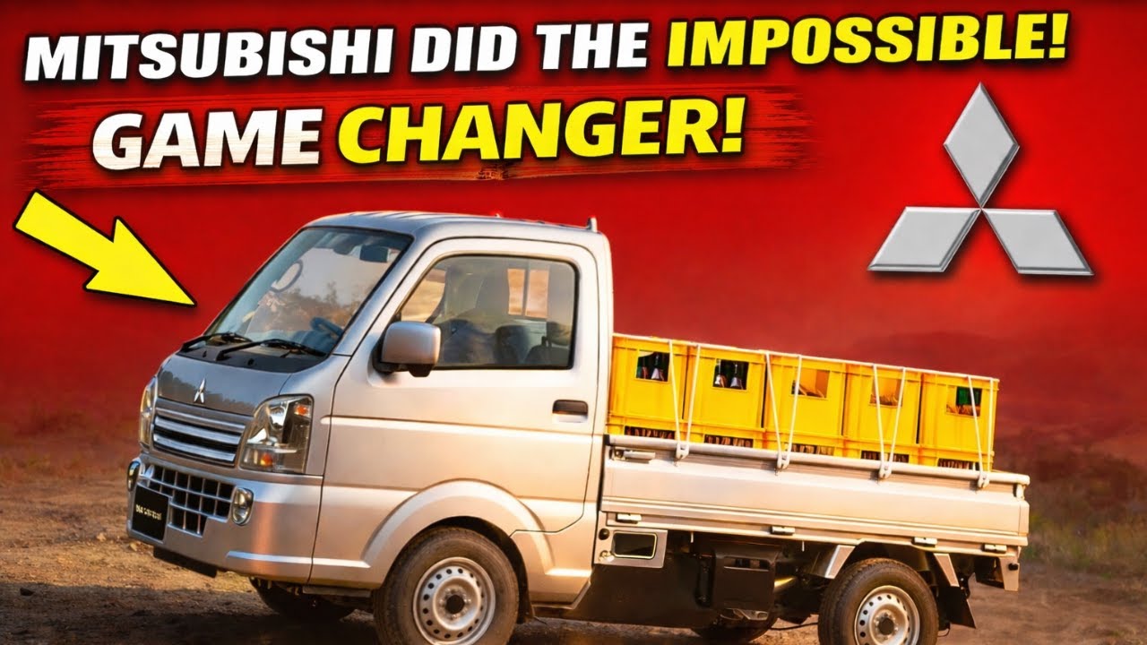 Mitsubishi CEO Introduces NEW $8K Mini Truck That Americans Have Been Begging For!