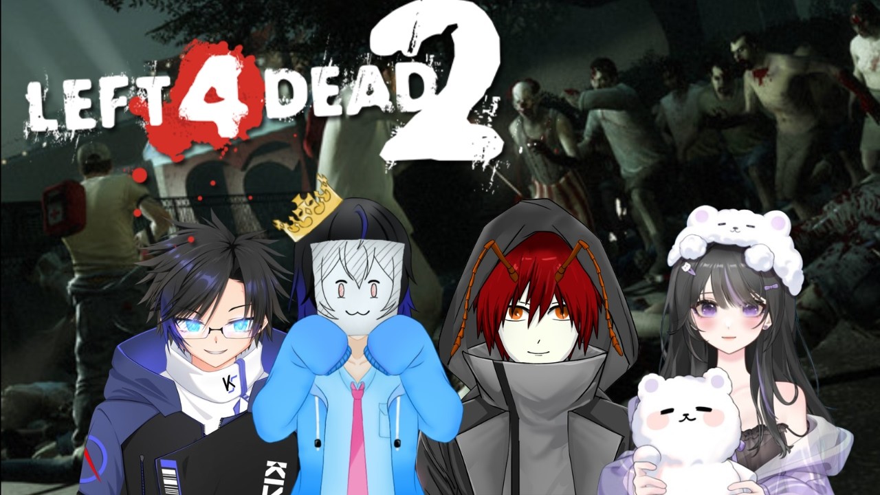 “Ngabuburit Berdarah di Left 4 Dead 2! Luna x Falikh x Sena x Safa – Ngabuburit Chaos!”