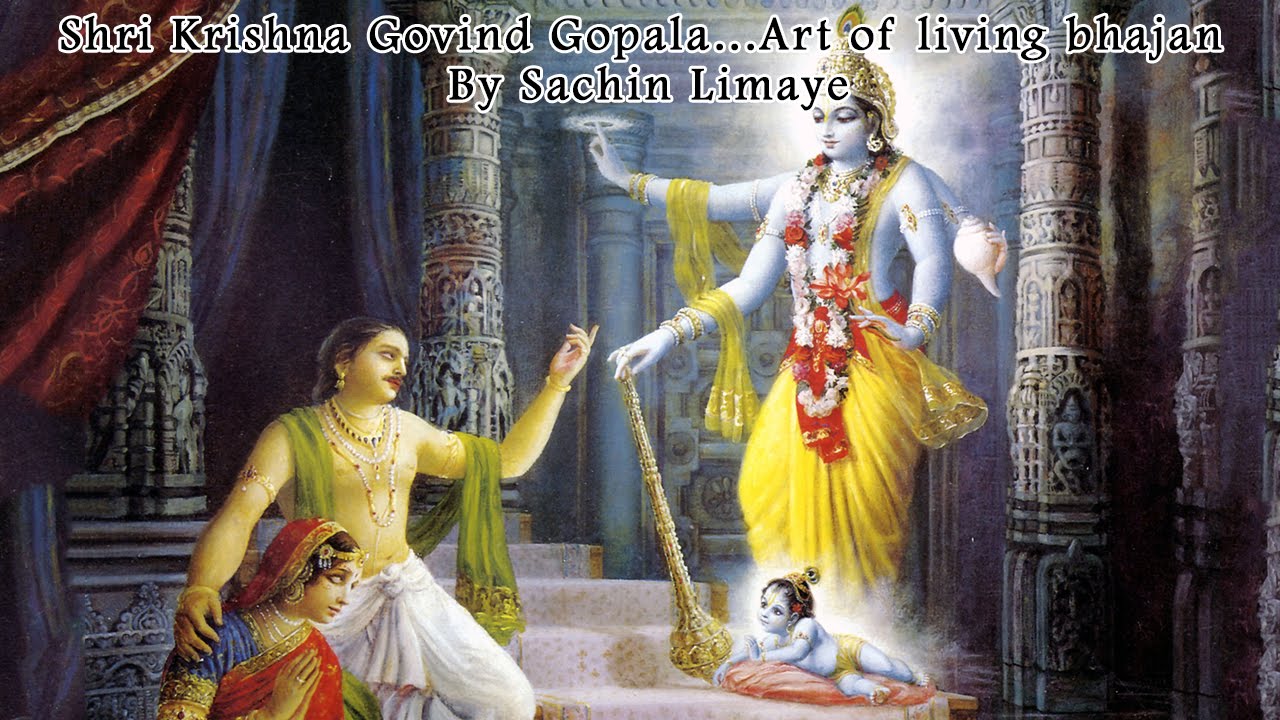 Shri Krishna Govind Gopala...Art of living bhajan - By Sachin Limaye