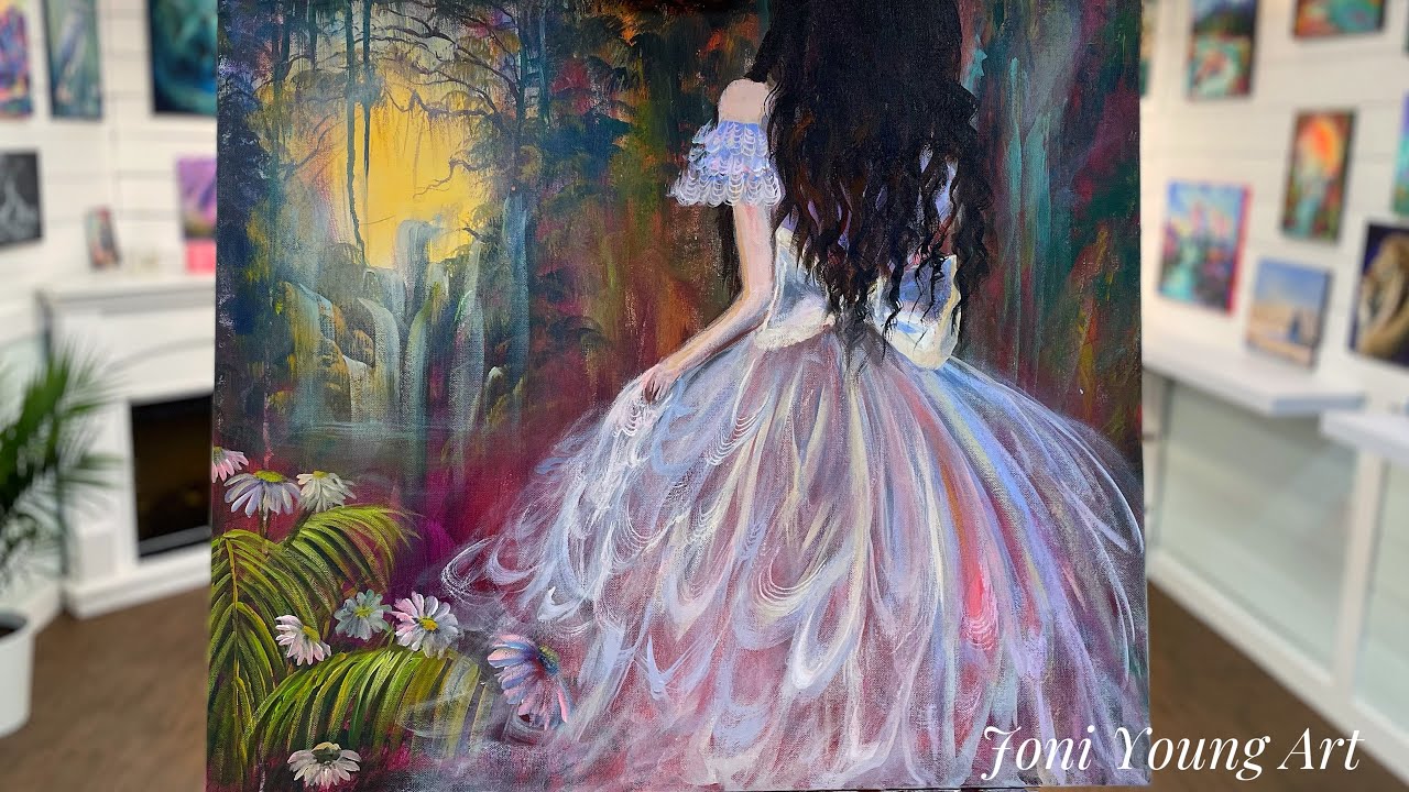 How To Paint “WANDERING BEAUTY”
