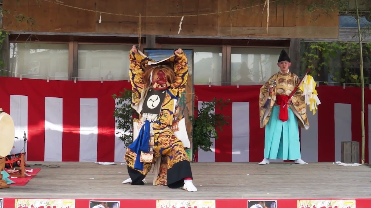 奉納神楽 柴引 奥畑神楽（於）伝承者の響宴