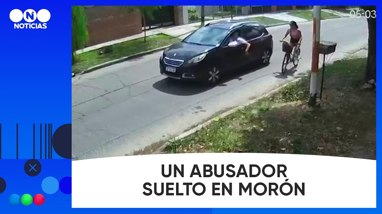 Un ABUSADOR SUELTO en Morón: manoseó a una mujer y escapó #TelefeNoticias