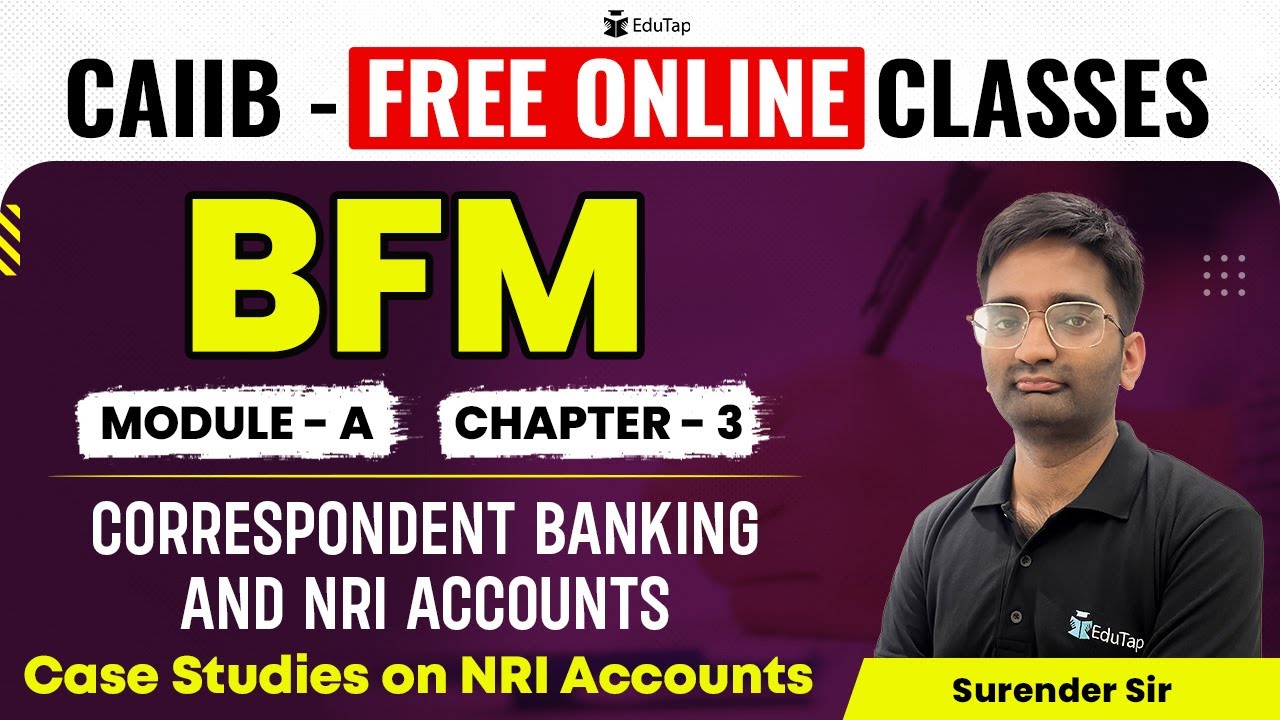 CAIIB BFM Online Classes | Bank Financial Management | CAIIB BFM Important Topics and MCQs | EduTap