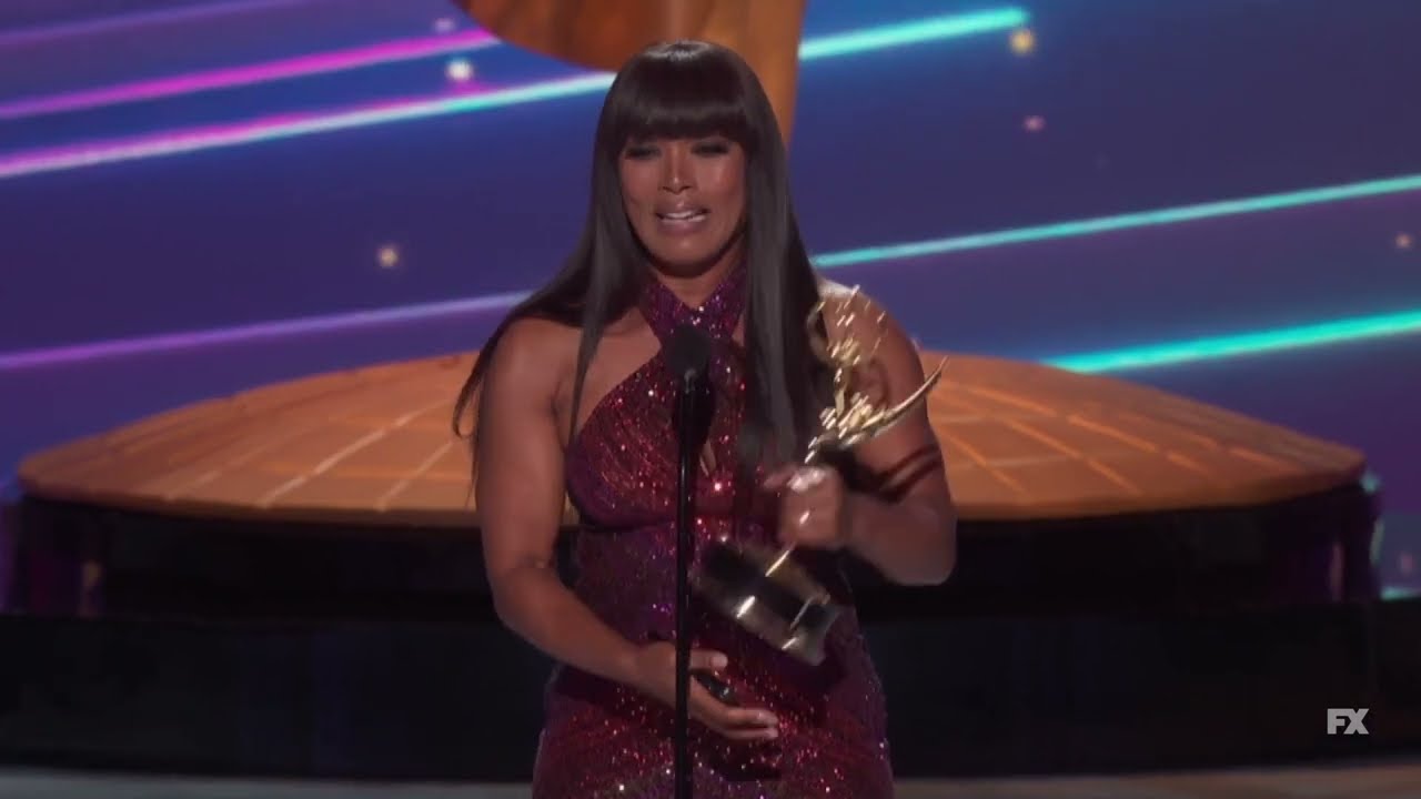 Angela Bassett wins her first Emmy for Outstanding Narrator in 