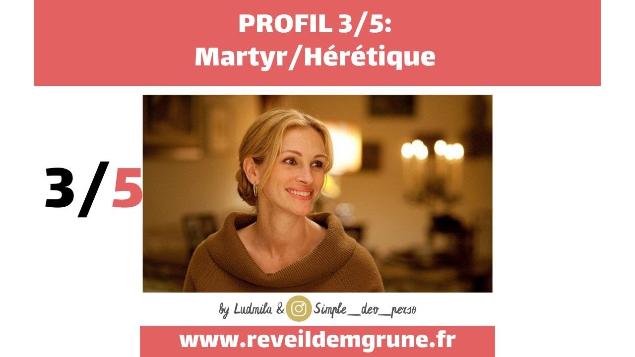 Design Humain - Profil 3/5: Martyr/Hérétique #seconnaitre