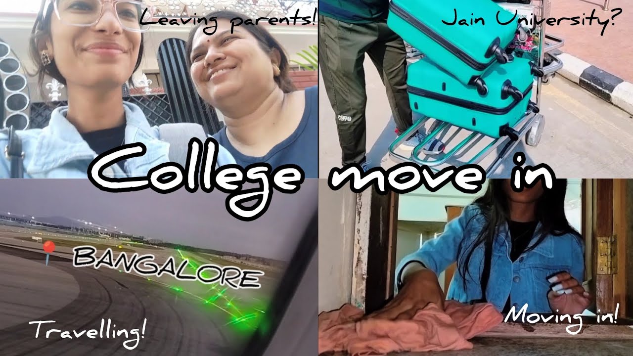 COLLEGE MOVE IN! || JAIN UNIVERSITY || DIYA AGGARWAL
