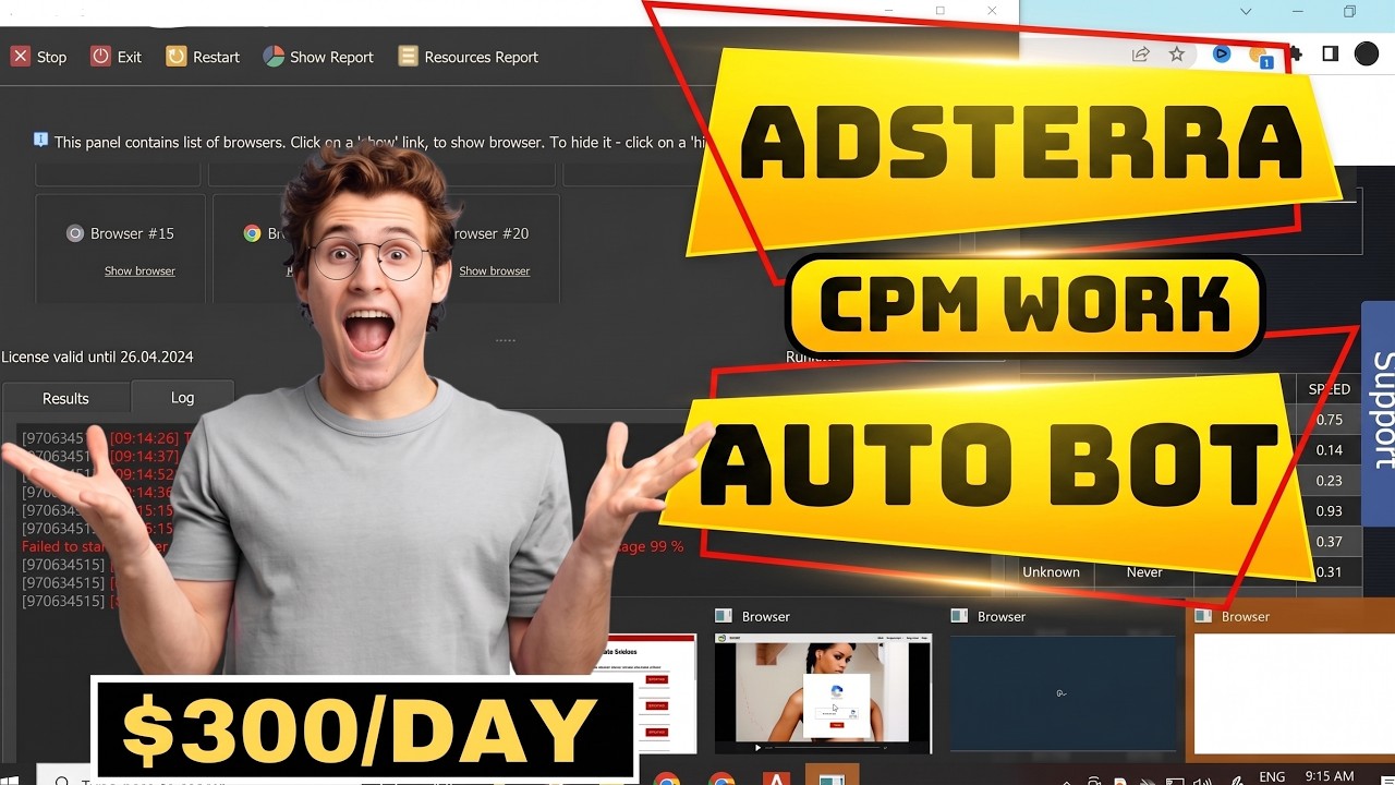 Adsterra Earning Trick | Adsterra High CPM Course | Adsterra Loading Method |