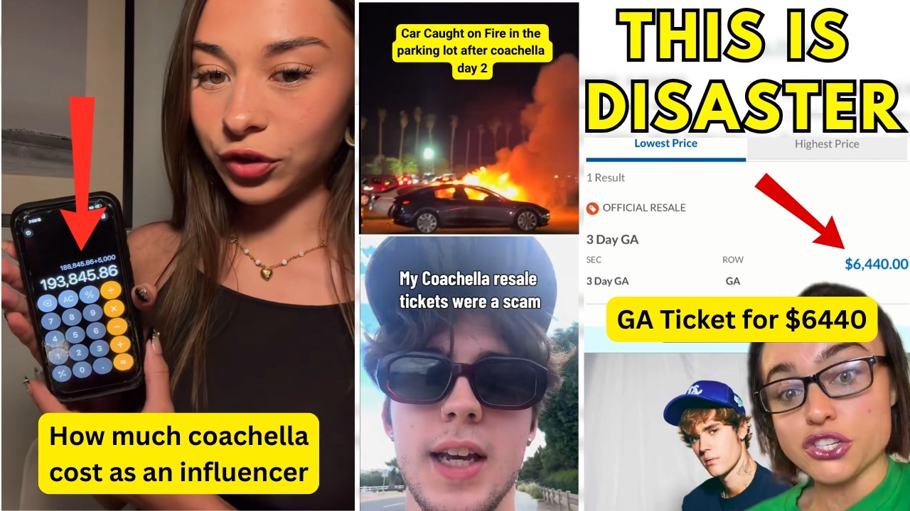 Фестиваль Coachella 2026 &ndash; это ПОЛНЫЙ КАТАСТРОФА: билеты по 10 000 долларов, мошенничество повсюд...