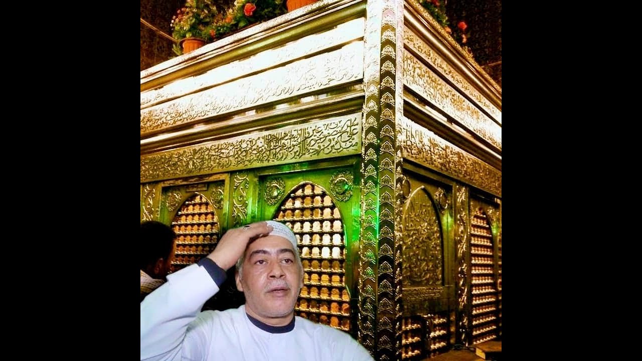 من مولد مولان سيدنا الحسين - الشيخ محسن سلام.- من خدمة الشيخ محمود نور الدين عزرائيل الرفاعي الثانى