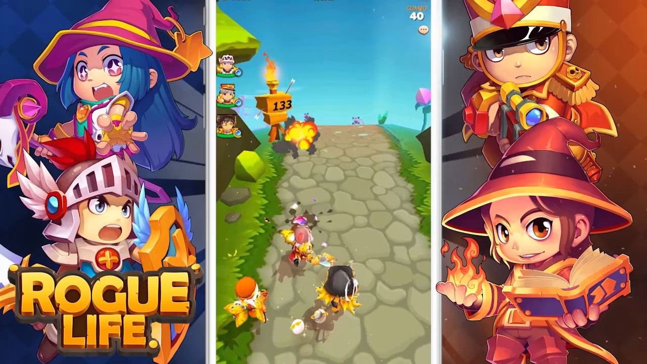 Rogue Life : Game Bắn s&uacute;ng kết hợp Nhập vai!!
