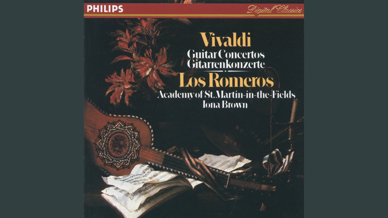 Vivaldi: Concerto for 2 Mandolins, Strings and Continuo in G major, RV 532 - Arr. Pepe Romero...