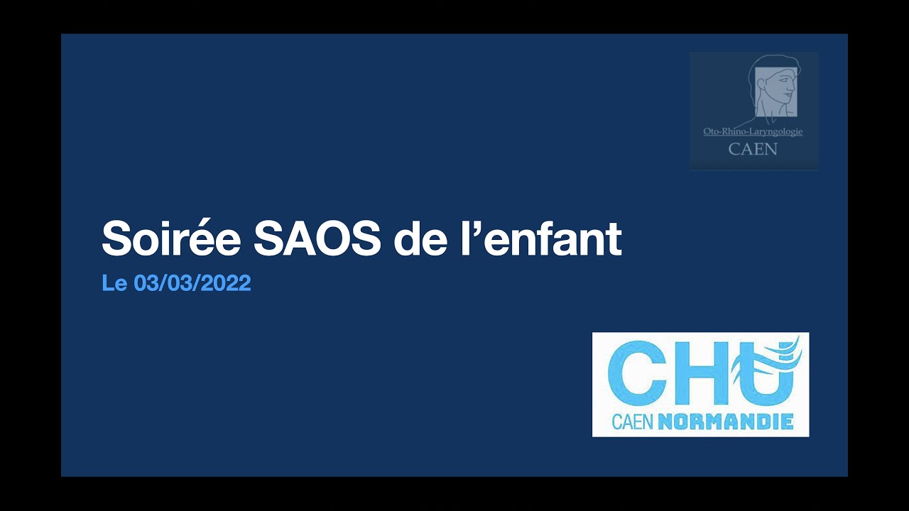 Syndrome d'apnées-hypopnées obstructives du sommeil de l'enfant