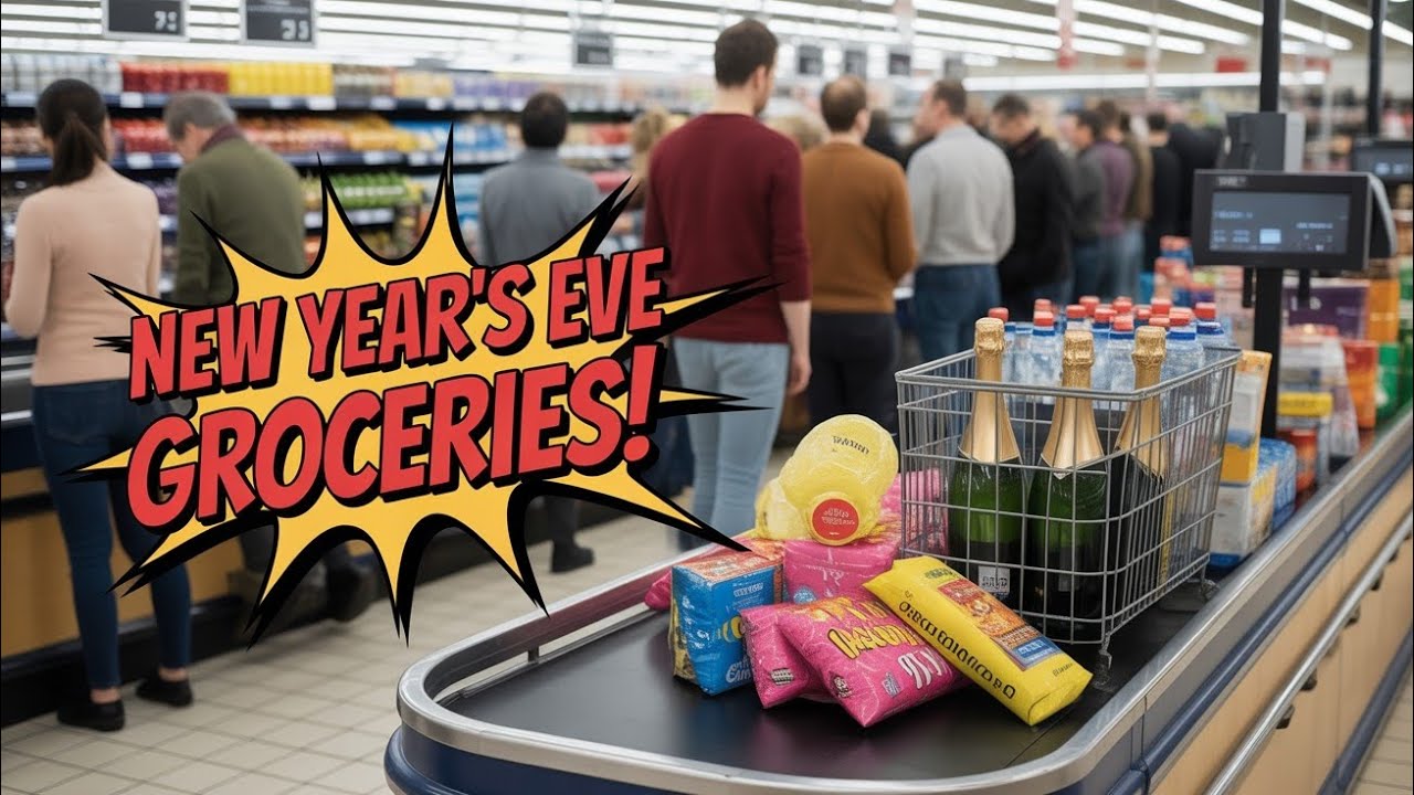 Nyårsafton Grocery Haul