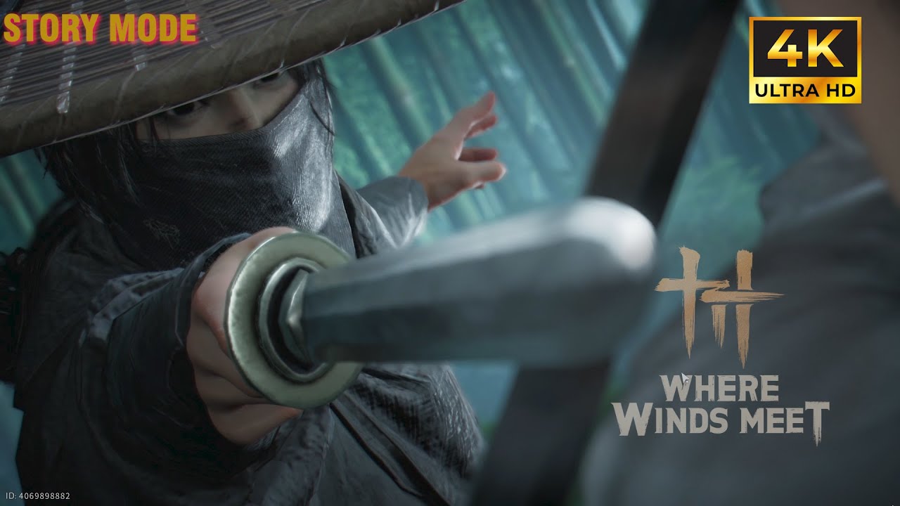 ||WHERE WINDS MEET GAMEPLAY😲||#trending #4k #aruxgaming