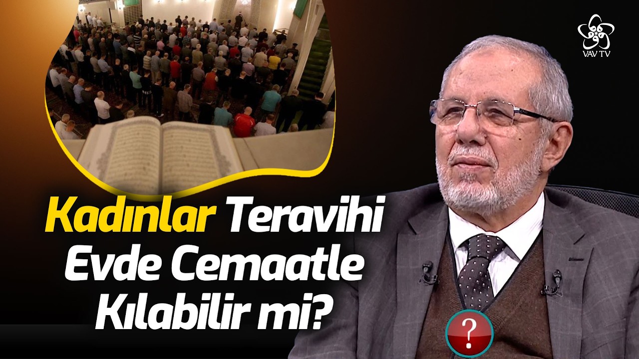 Kadınlar Teravihi Evde Cemaatle Kılabilir mi? | Dr. Hüseyin Kayapınar