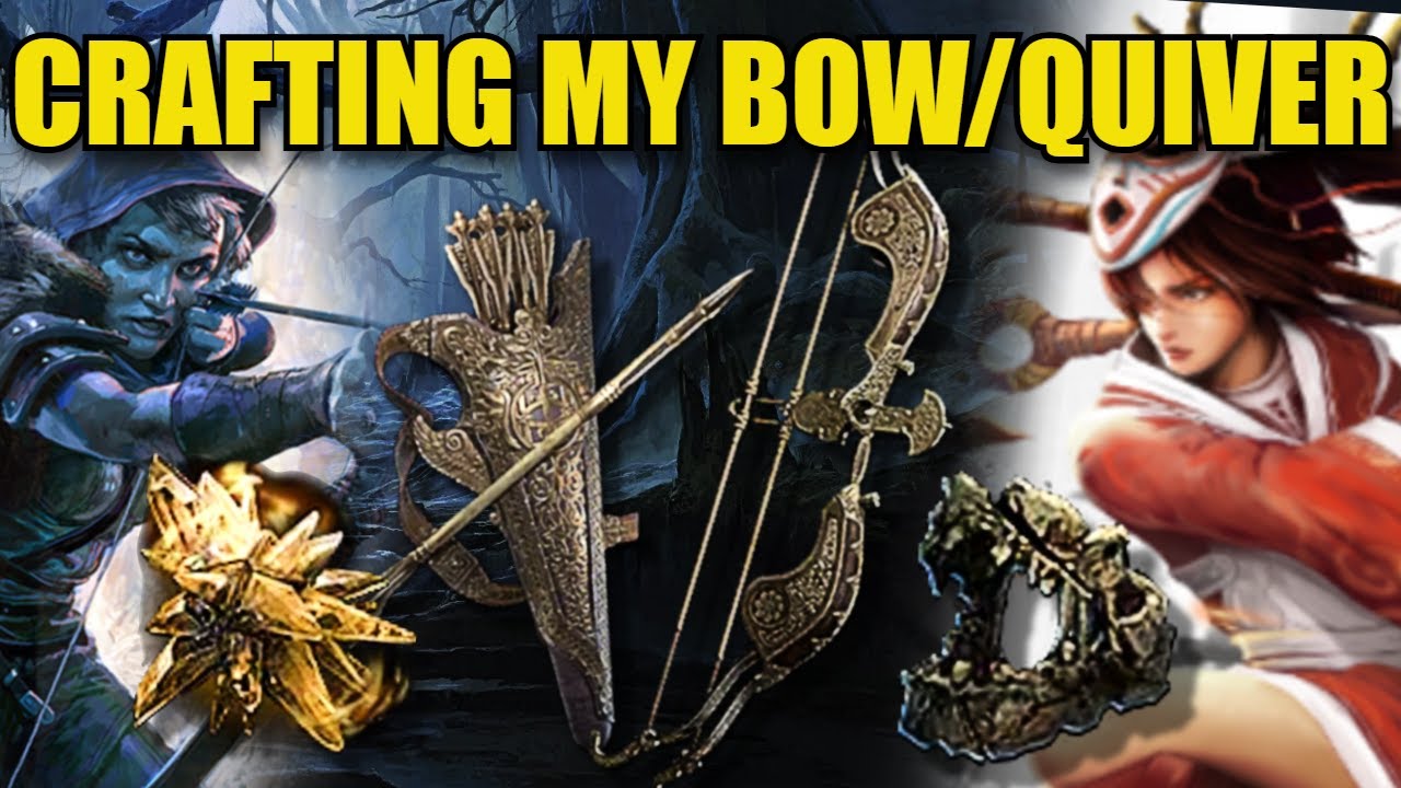 Crafting My Bow/Quiver Using the new Essence/Abyss Crafting System - Path of Exile 2