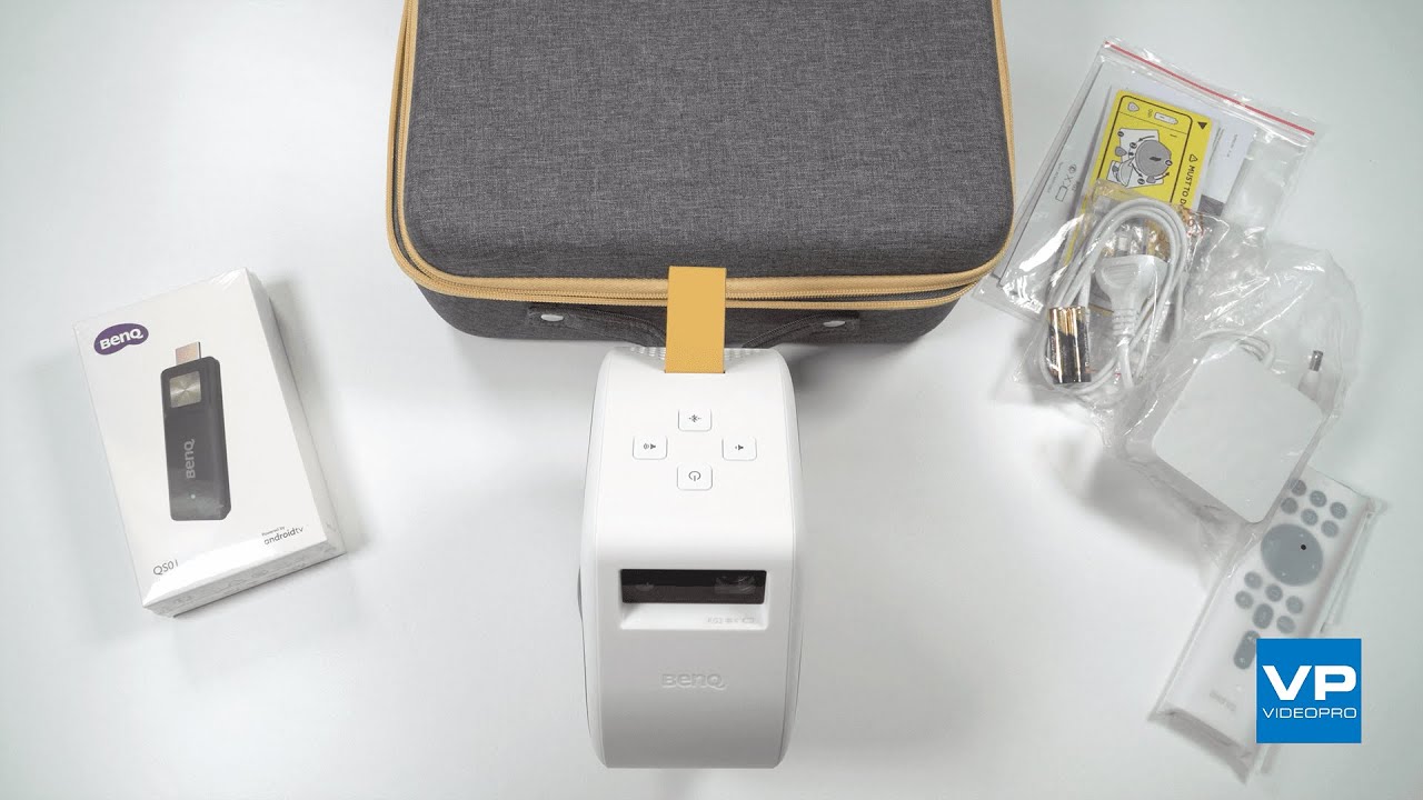 BenQ GV30 Portable Mini Projector Unboxing