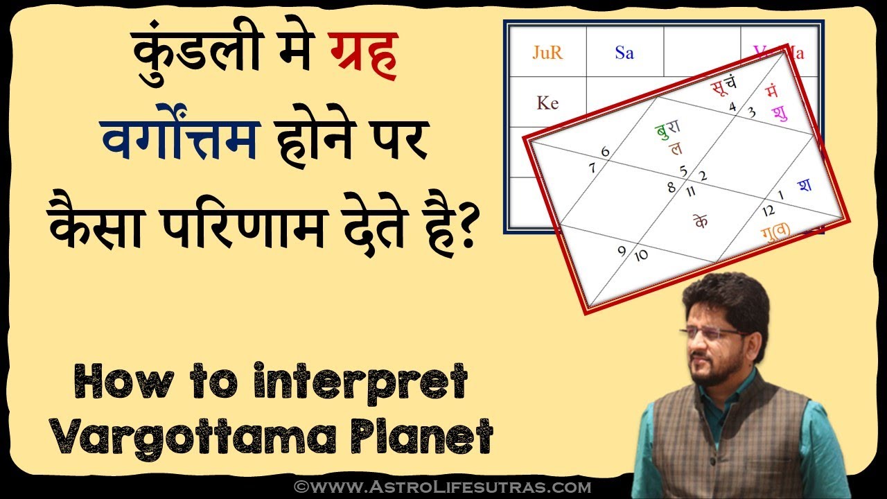 Vargottama Planets in navamsa Interpretation | नवांश कुंडली मे वर्गोंत्तम शनि मंगल राहू का फल