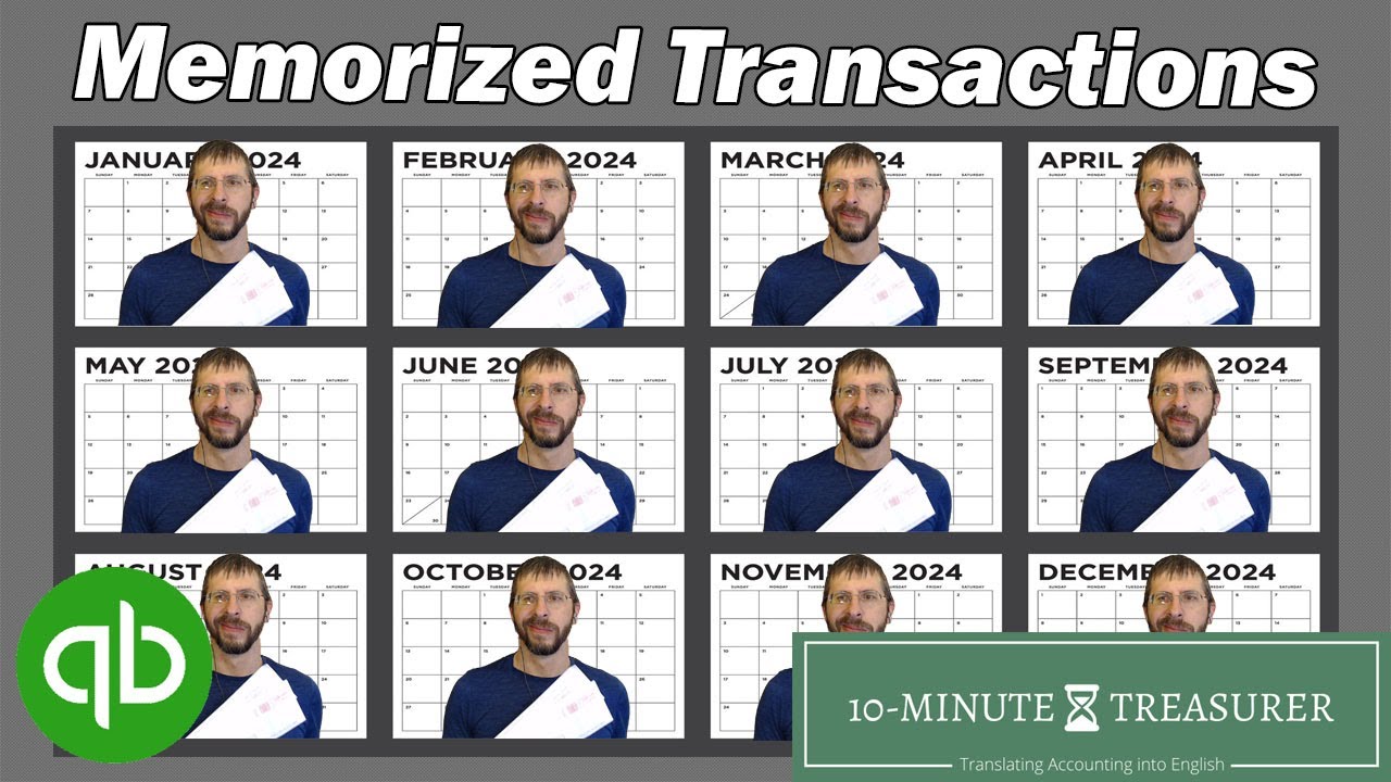 QuickBooks Online: How to create Memorized Transactions