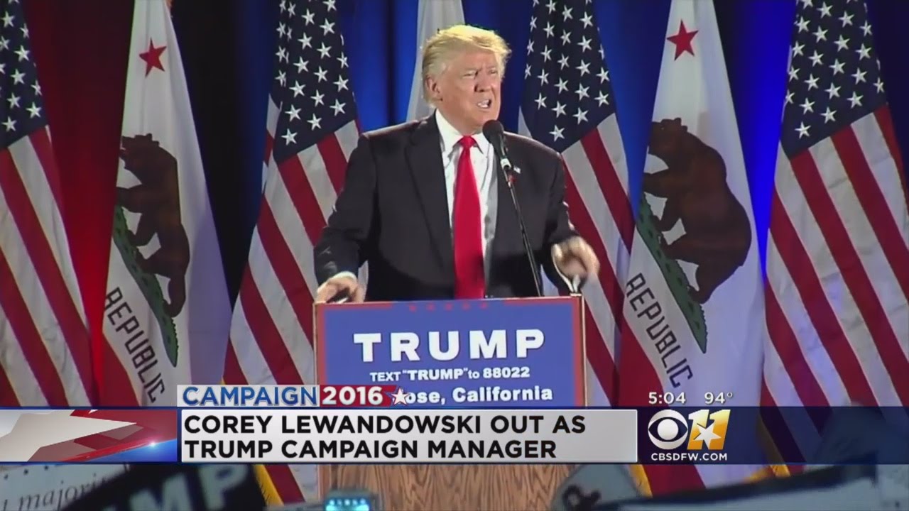 Donald Trump's Campaign Manager Fired