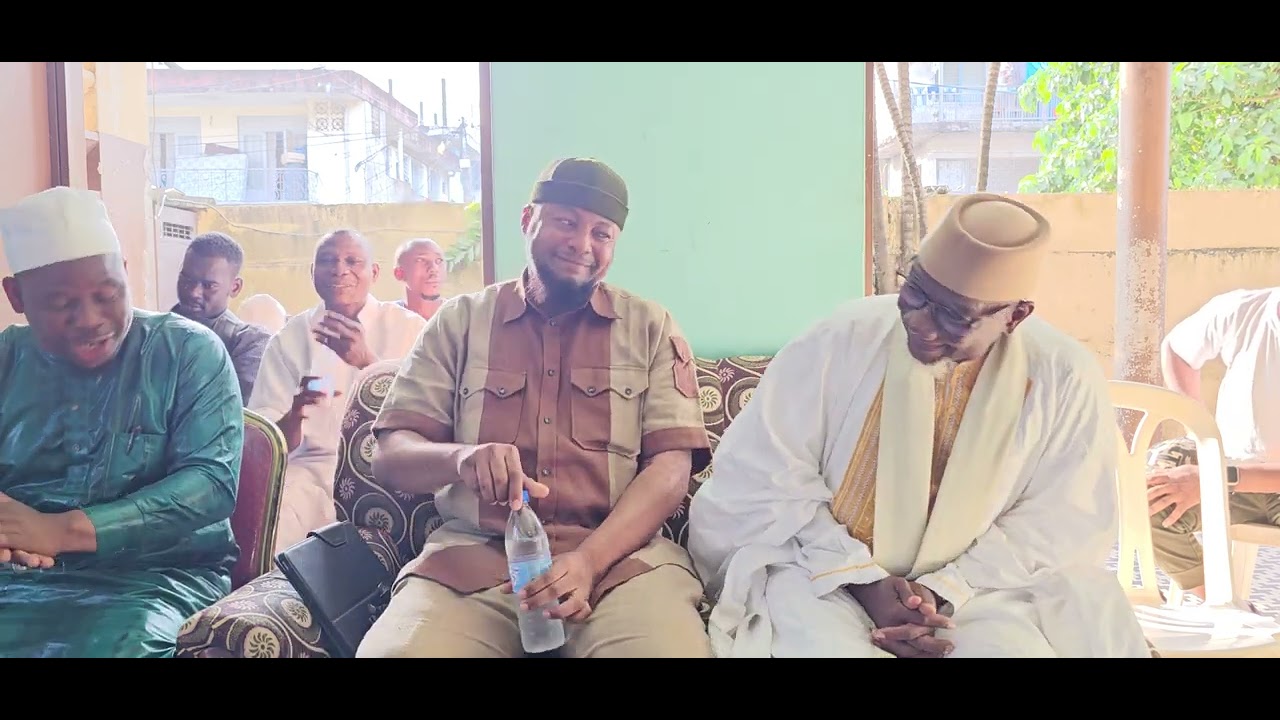 ziara du docteur Abdoul Madjid chez la famille konate