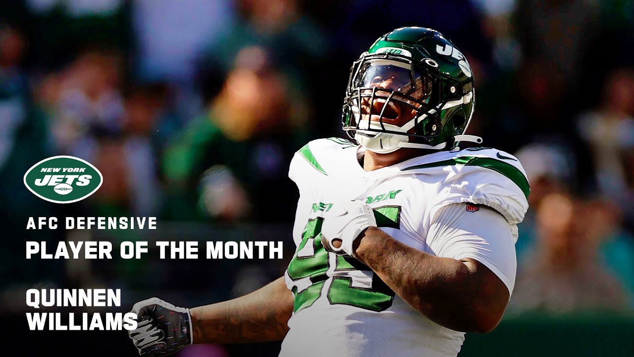 Best Plays of October From AFC Defensive Player of the Month Quinnen Williams! | The New York Jets
