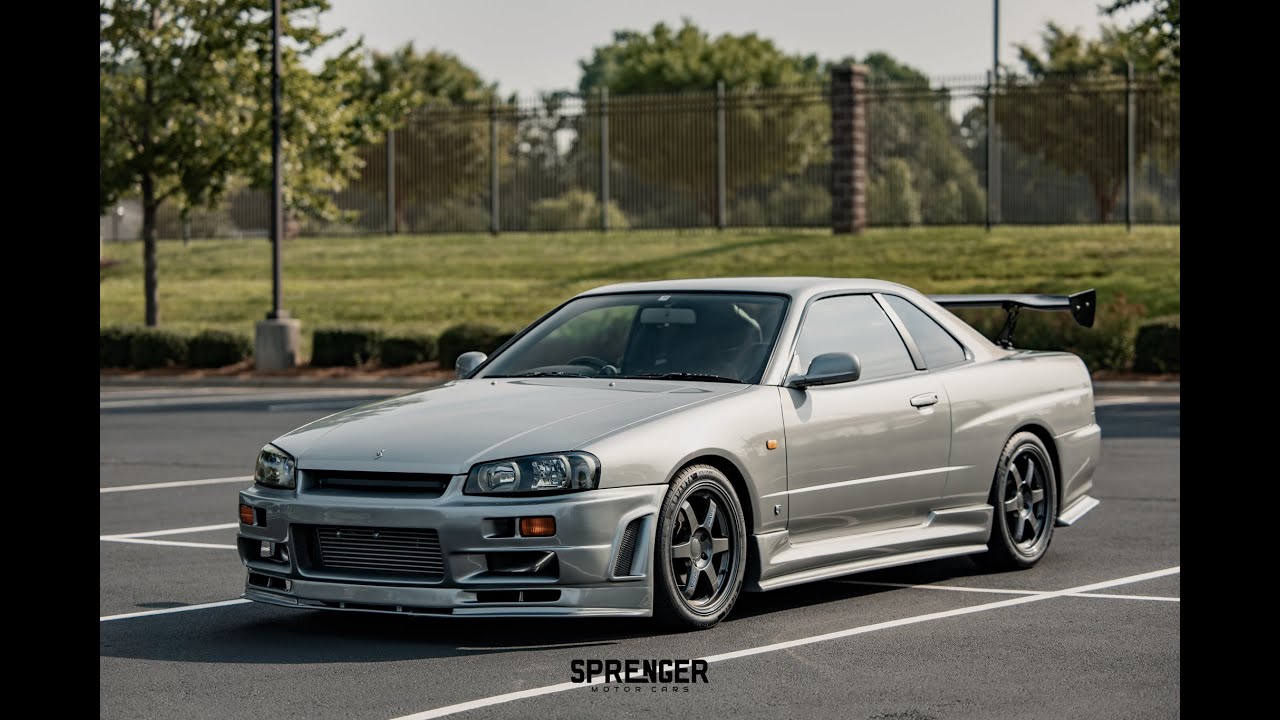 1998 Nissan Skyline R34 GT Virtual Tour | Turbocharged Automatic | Stock #1010