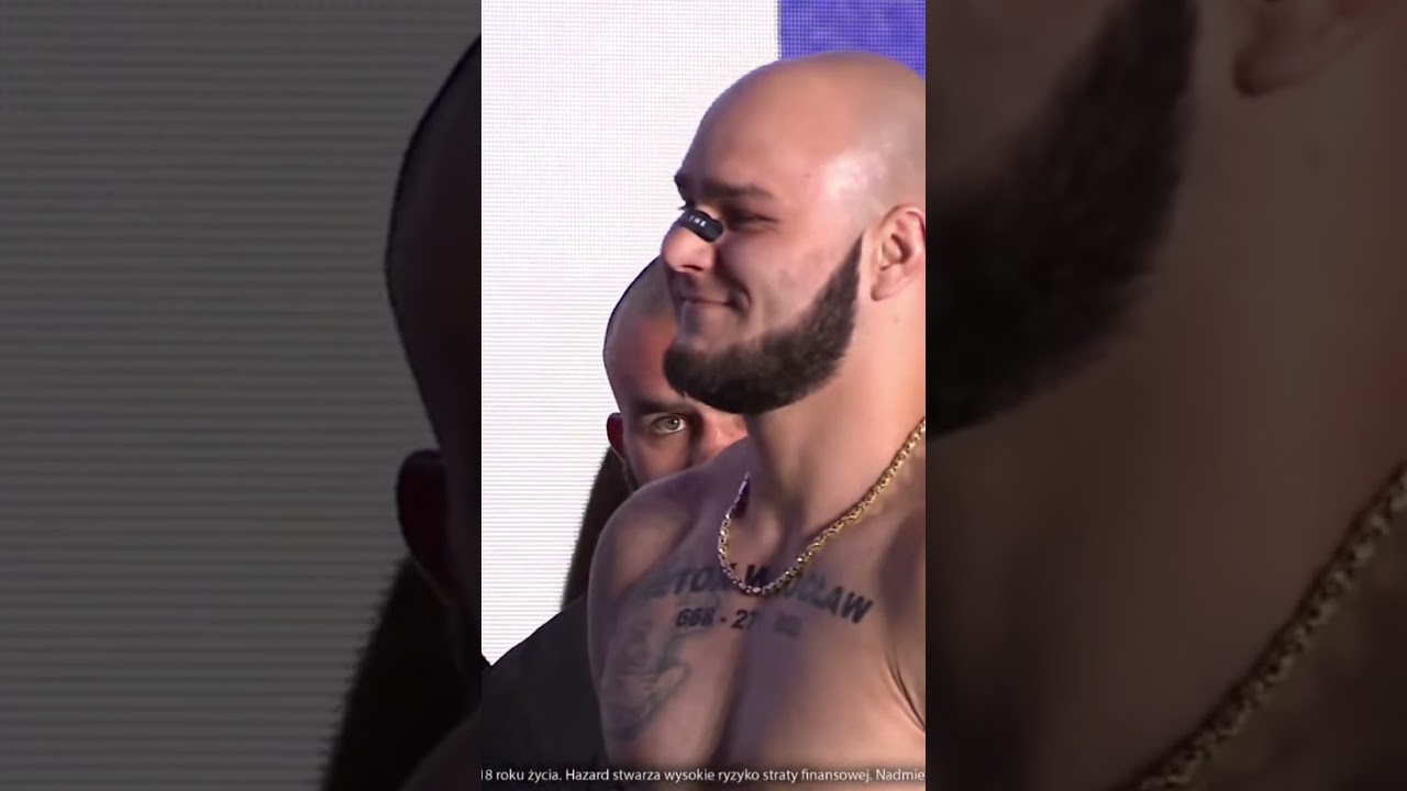 OSTATNI FACE TO FACE PAROBIEC VS MIKLASZ #mma #viral #fight #faceoff #parobiec #miklasz #prime