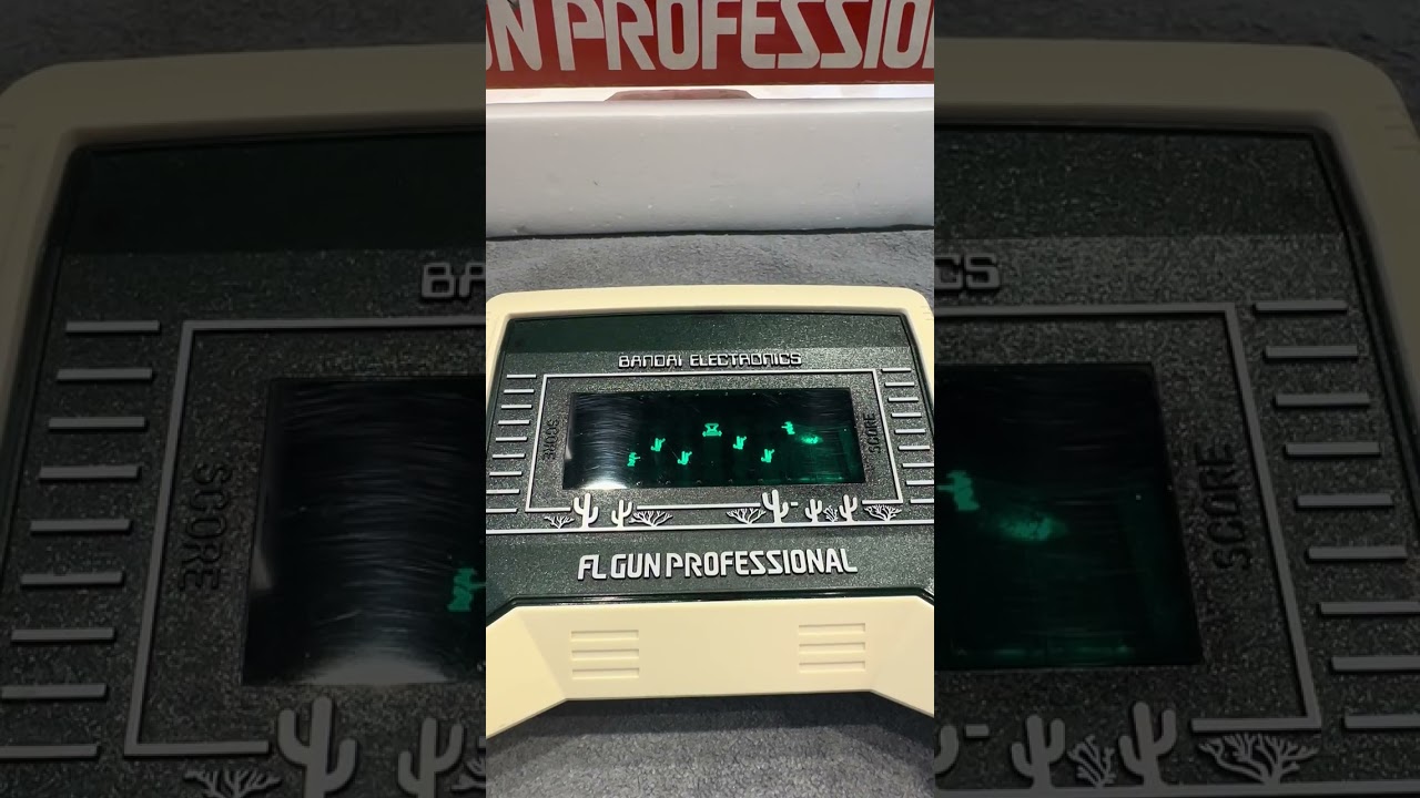 รีวิว FL GUN PROFESSIONAL (Lsi game)(bandai electronics ) #เกมกด #lsigame #bandai #splretrogame 