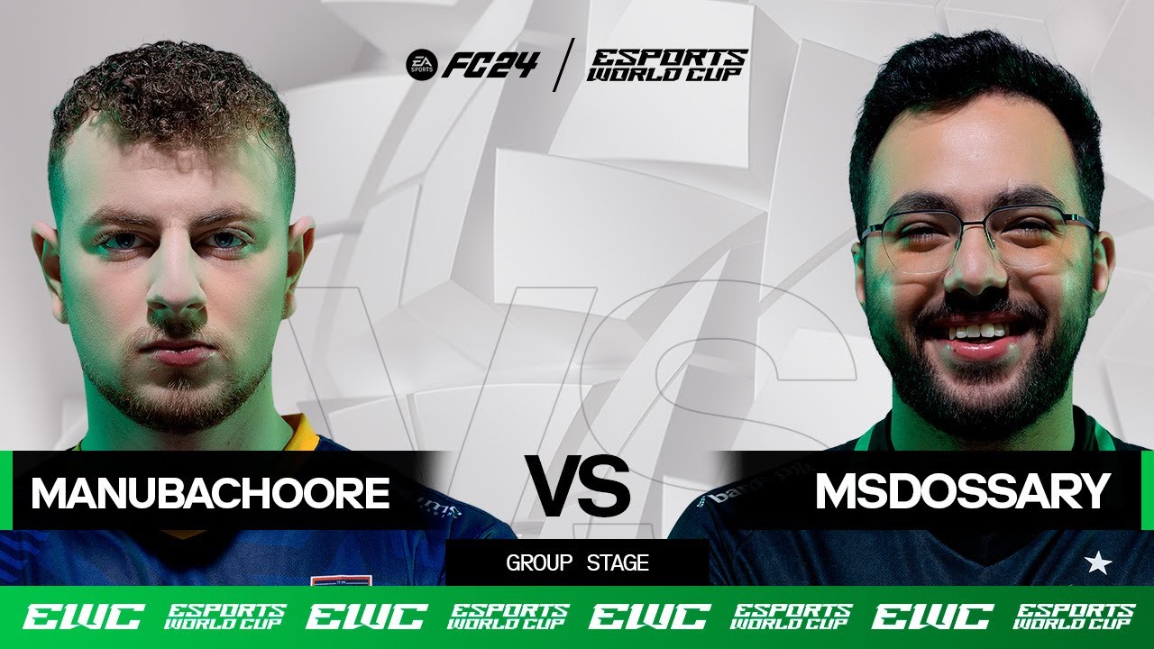 ManuBachoore vs MsDossary | EWC EA FC 24 - Day 1 - Group Stage