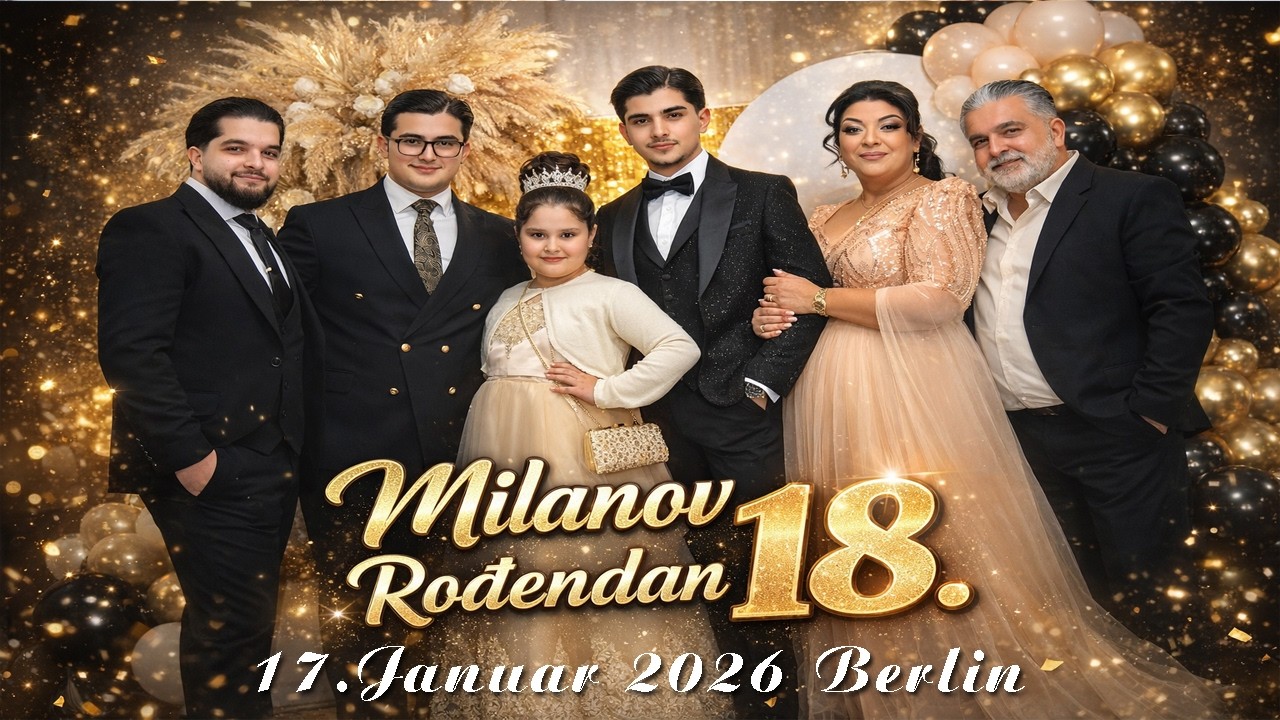 Milanov 18 .Rodjendan Berlin part 2